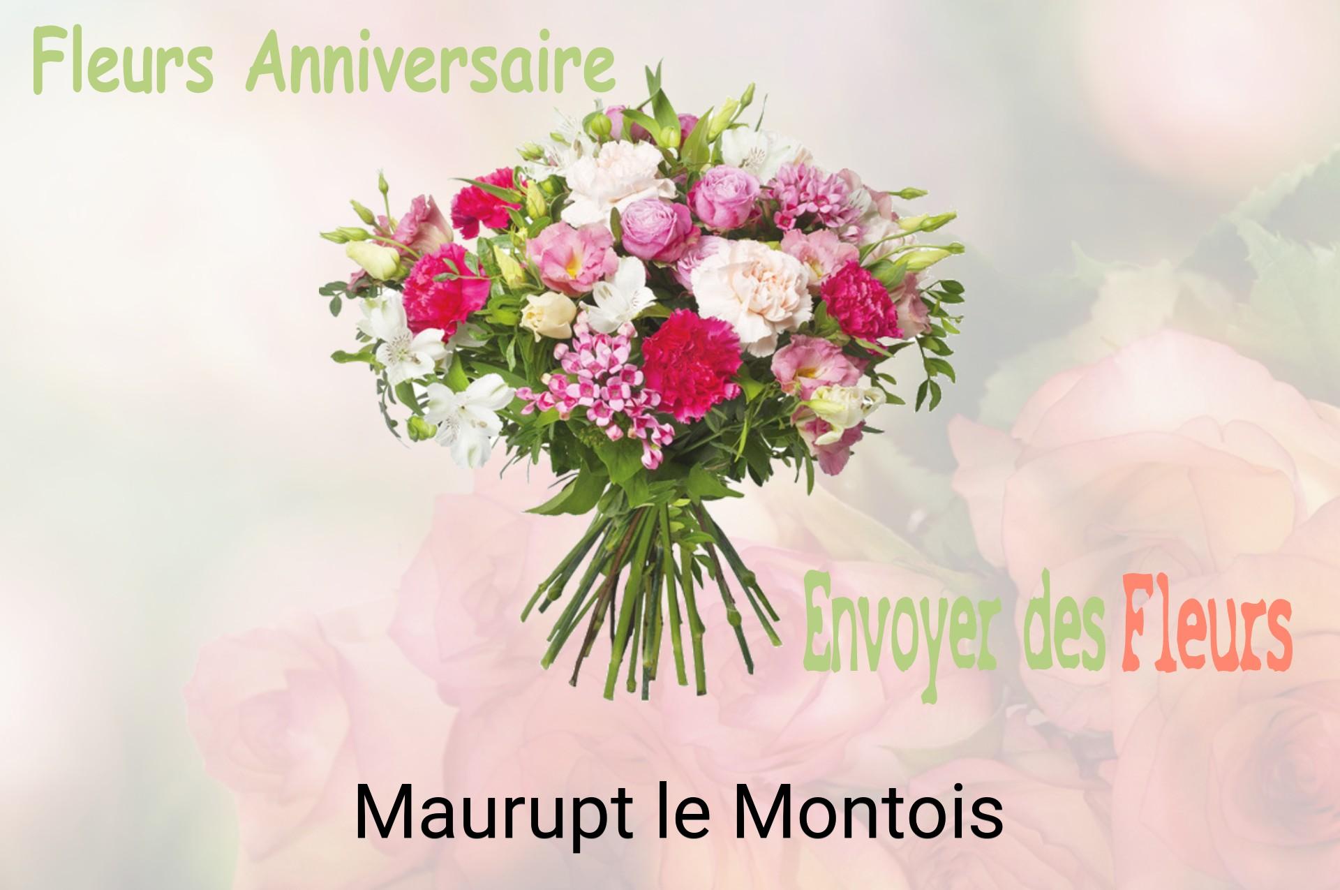 Bouquet de fleurs d’anniversaire livré à Maurupt-le-Montois