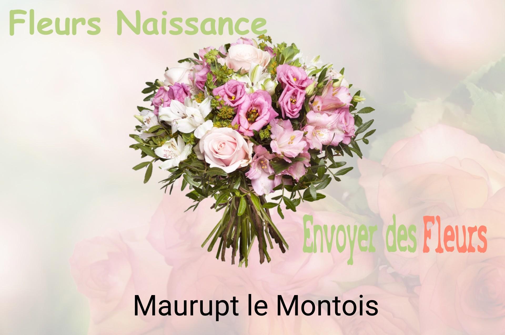 Bouquet de fleurs de naissance livré à Maurupt-le-Montois